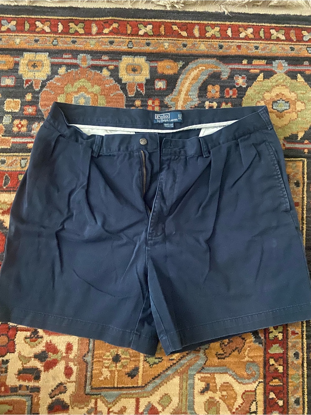 Polo by Ralph Lauren Navy Blue Andrew Shorts 38